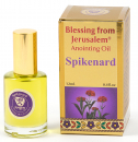 Gold Series Blessing from Jerusalem - Spikenard Anointing Oil 0.4 fl.oz (12ml)