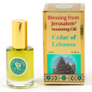 Gold Series Blessing from Jerusalem - Cedar of Lebanon Anointing Oil 0.4 fl.oz (12ml)