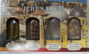 Jerusalem Holy Land Set of 4 Bottles